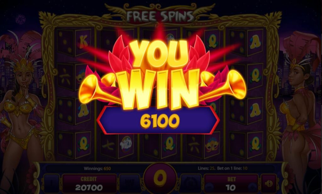 Brazil Carnival Dice | Wilds | Free spins - you win