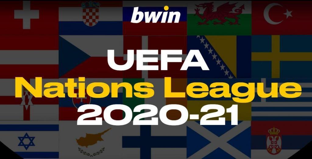 You can bet on the Uefa Nations League via Bwin.be