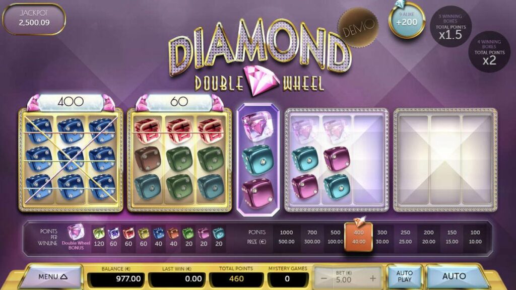 Jeux de casino Air Dice | Démo Diamond Double Wheel gratuite | Double roue