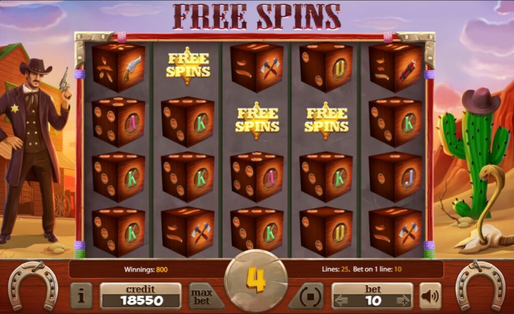 Guns'n Heat Dice - free spins