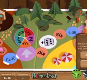 Homestead - jeu bonus