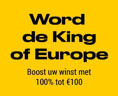 Bwin King of Europe | Boost uw winst met 100%