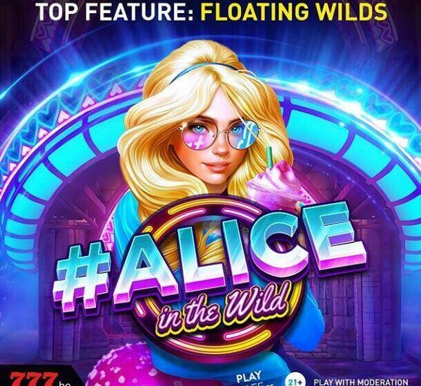 Casino777 presenteert Alice in the wild