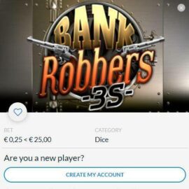 Bank Robbers 3S | Roue Cashback | Le coffre mystérieux