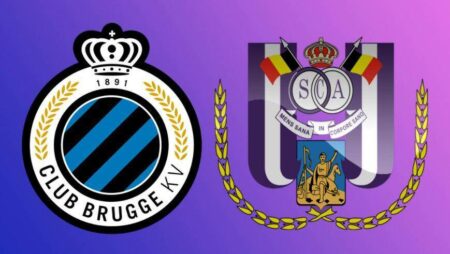 Bruges vs Anderlecht: Pariez 10 € et recevez 50 €