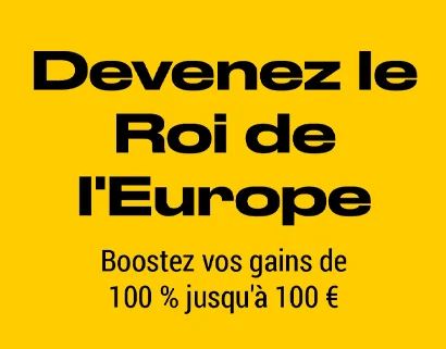 Bwin Roi de l’Europe | Augmentez votre profit de 100%