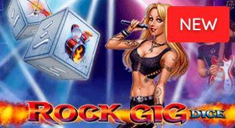 Rock Gig Dice | Jeu bonus | Tours gratuits