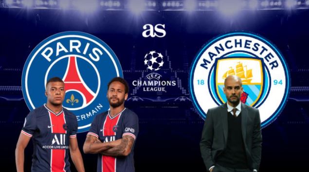 PSG contre Manchester City | Recevez 50 € si l’une des équipes gagne!