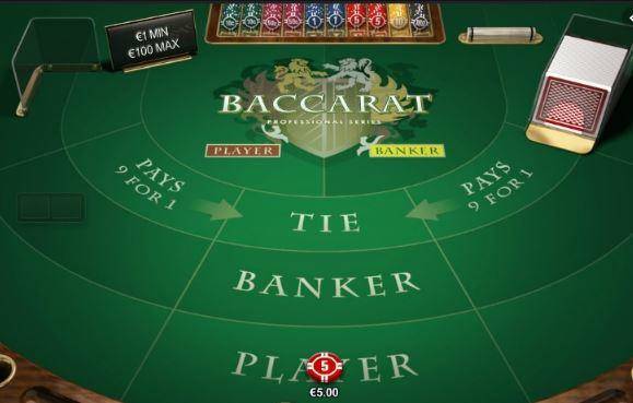 Online Live Baccarat spelen