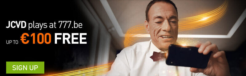 777.be annonce une nouvelle campagne Jean-Claude van Damme