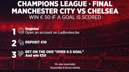 PROMOTION SPÉCIALE LADBROKES FINALE DE LA LIGUE DES CHAMPIONS