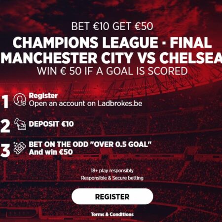 PROMOTION SPÉCIALE LADBROKES FINALE DE LA LIGUE DES CHAMPIONS