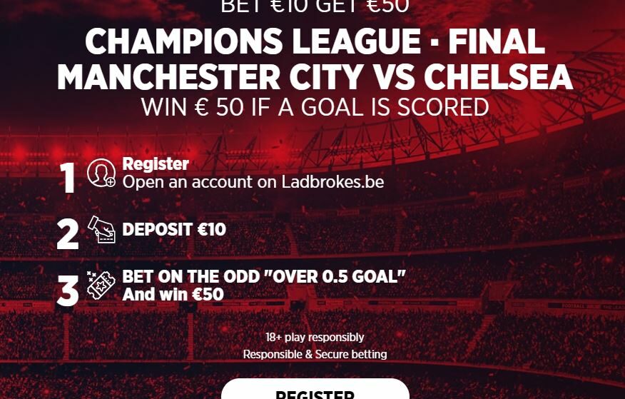 CHAMPIONS LEAGUE FINAL LADBROKES SPECIAL PROMOTION