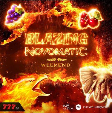 Blazing Novomatic Tournament | promoties van 777.be | Week 4