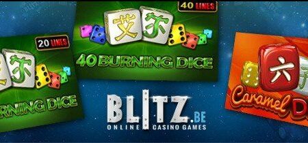 3 nieuwe spellen op Blitz online speelhal