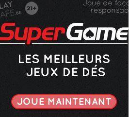 Bitcoin sur le casino en ligne Supergame