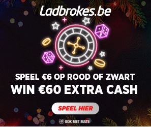 Winter roulette op Ladbrokes – €60 extra contant