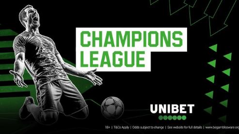 Jackpot Ligue des Champions de 25 000 € sur Unibet