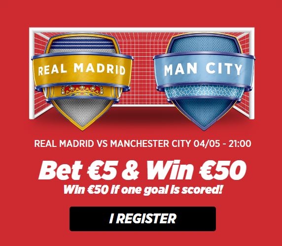 €50 EXTRA CASH | Real MADRID vs MAN CITY