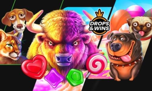 Drops and Wins op Unibet casino