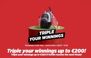 Wimbledon - Triplez la victoire sur Ladbrokes