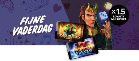 VIer Vaderdag met extra loyalty punten bij Magic Betting