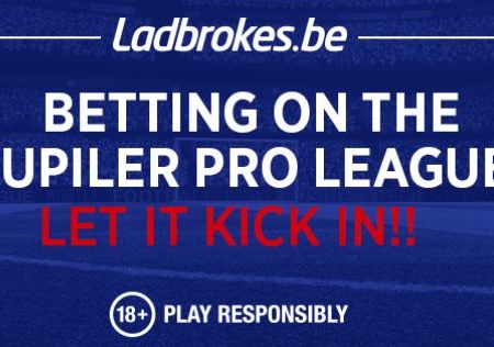 Jupiler Pro League betting at Ladbrokes