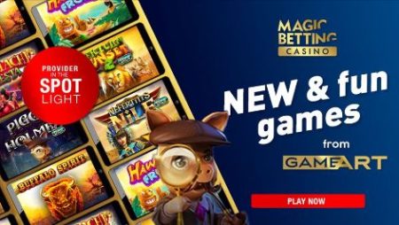 Ontek de GameArt spellen op MagicBetting Casino