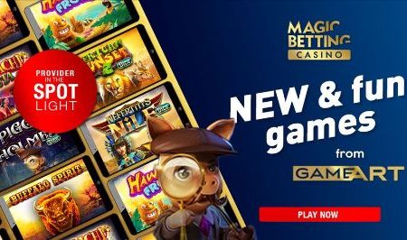 Ontek de GameArt spellen op MagicBetting Casino