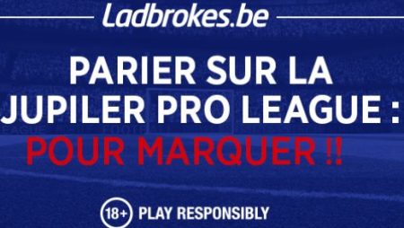 Parier sur la Jupiler Pro League à Ladbrokes
