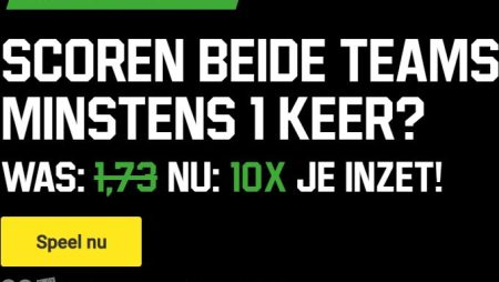 win tot 10 keer je inzet op Sint-Truiden vs Anderlecht