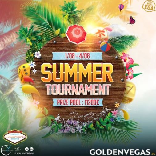 Win your share of €11,200 on Golden Vegas