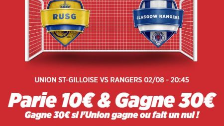 Gagnez 30 € si Union gagne ou fait match nul sur Ladbrokes !