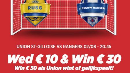Win €30 if Union wins or draws on Ladbrokes!