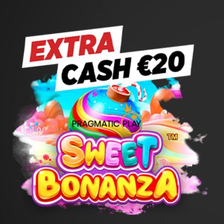 Win €20 extra cash on Sweet Bonanza