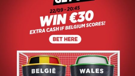 Krijg extra cash als België wint in de Nations League