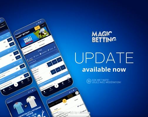 Download nu onze vernieuwde Magic Betting App