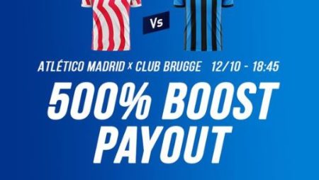 Atlético Madrid vs Club Bruges | 500 % d’augmentation