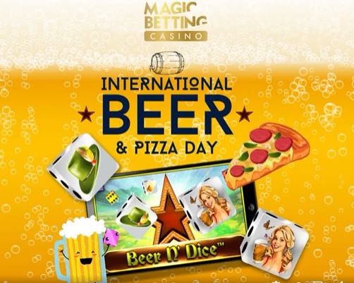 Célébrez la journée de la bière et de la pizza avec ‘Beer n’ Dice’ 🍕🍻