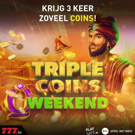Extra coins during the weekend for sport&casino at 777