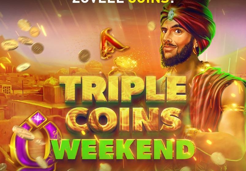 Extra coins during the weekend for sport&casino at 777