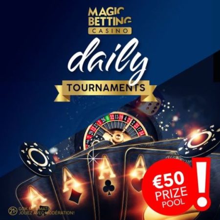 ‘Daily Tournament’ with a prize pool of €50