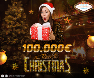€ 100.000 voor het oprapen tijdens de Christmas Race