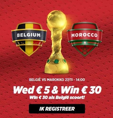 Extra cash voor de Rode Duivels | België vs Marokko