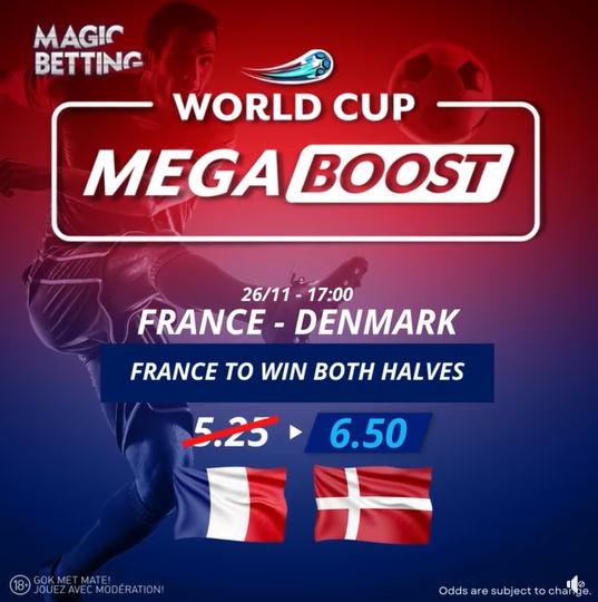 Discover the daily World Cup Mega Boost now