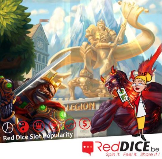 Legion Dice is het populairste spel op RedDice.be