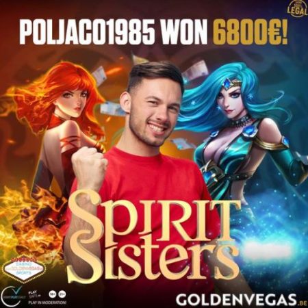 Grote winnaar van Spirit Sisters bij Golden Vegas