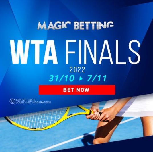 WTA Finals van start tot einde op MagicBetting