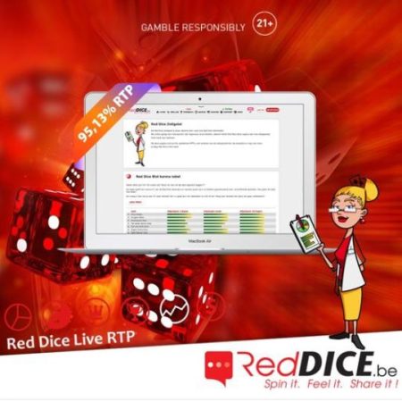 Le retour au joueur des Dice Slots sur RedDice.be