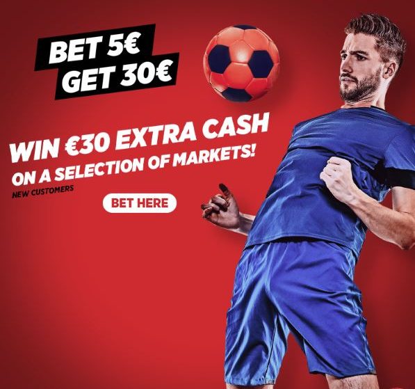 Le super dimanche est de retour ! Recevez 30 € en extra cash Place2bet